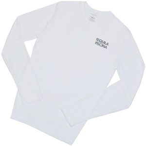 WHITE Adult Rash Guard Unisex Swim Shirt UPF 50+ UV Sun Protection Tee – New